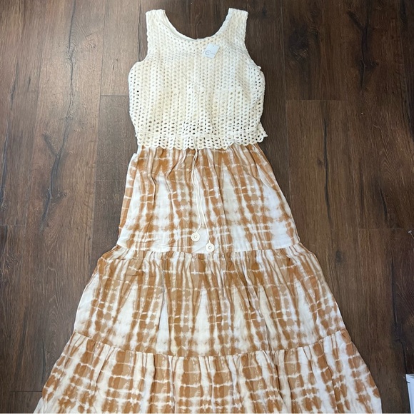 🆕 1946 croquet maxi dress SZ SM - Picture 1 of 5